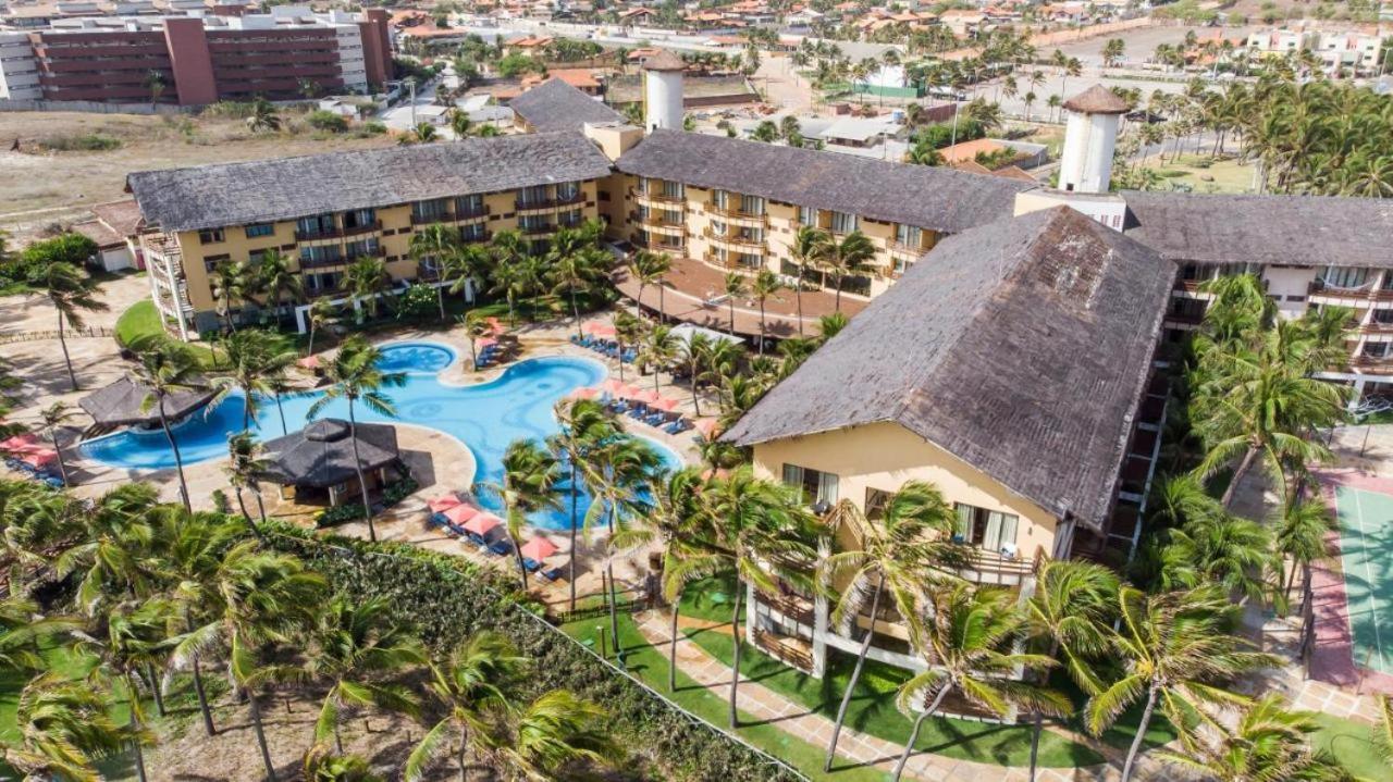 Apartamento Resort Ao Lado Do Parque Aquatico Porto Das Dunas - Pe Na Areia- Terreo Aquiraz Buitenkant foto